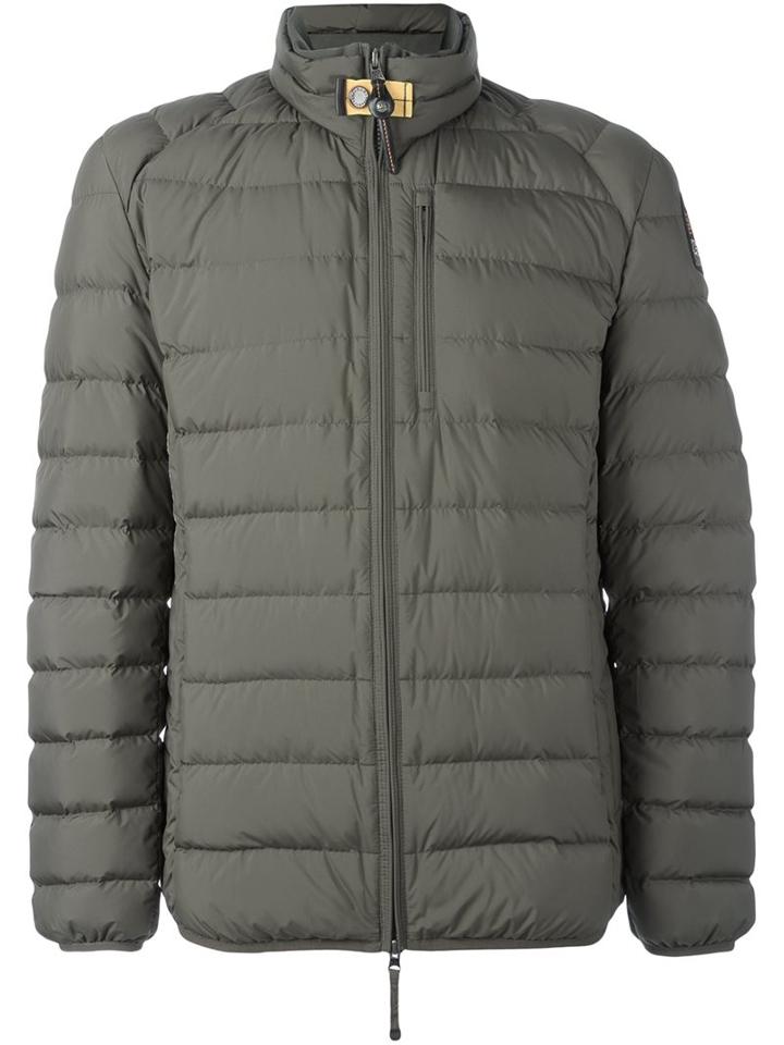 Parajumpers Padded Jacket, Men's, Size: Medium, Green, Polyamide/polyester/feather Down