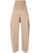Alexis Flared Lace-embroidered Trousers - Black