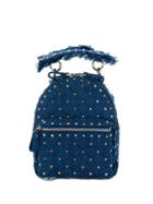 Valentino Valentino Garavani Rockstud Denim Backpack - Blue