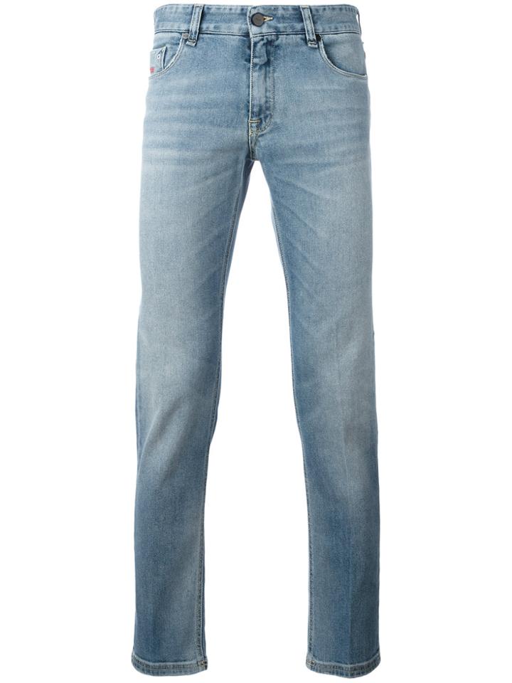 Fendi Slim Fit Jeans - Blue