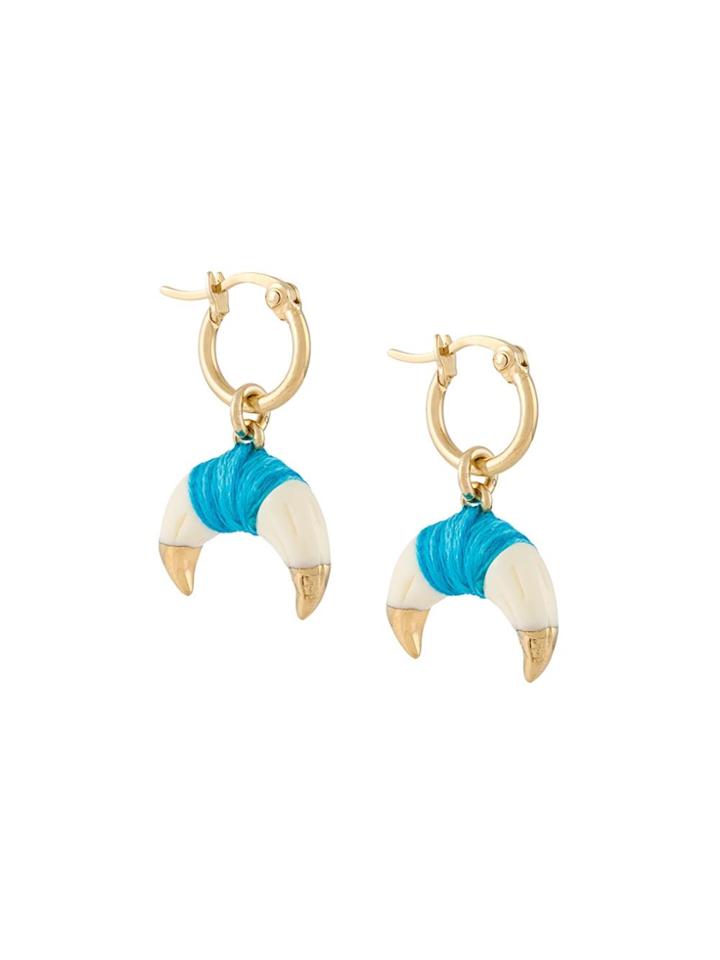 Aurelie Bidermann 'takayama' Earrings - White