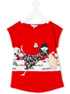 Little Marc Jacobs - Printed T-shirt - Kids - Cotton/modal - 5 Yrs, Red