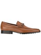 Tod's Logo Loafers - Brown