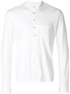 Weber + Weber Long-sleeve Fitted Sweater - White