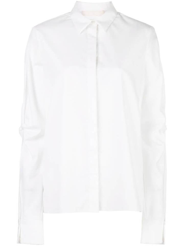 Dion Lee Knot Sleeve Shirt - White