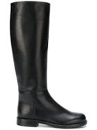 Loriblu Calf Leather Boots - Black