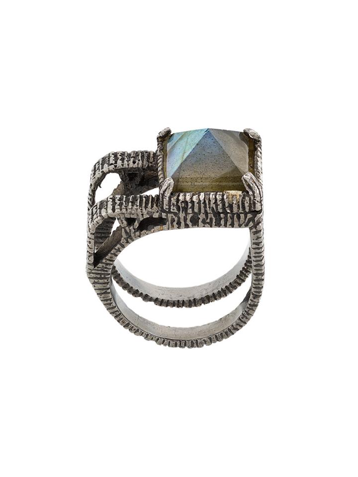 Mies Nobis Kierre Ring - Black
