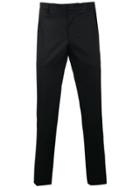 Prada Side Stripe Tailored Trousers - Blue