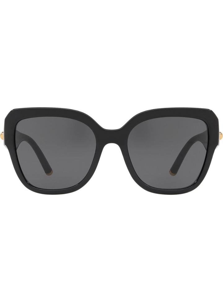 Dolce & Gabbana Eyewear Oversized Square Sunglasses - Black