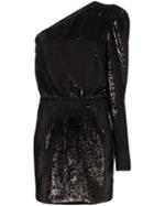 Alexandre Vauthier Sequin-embellished Mini Dress - Black