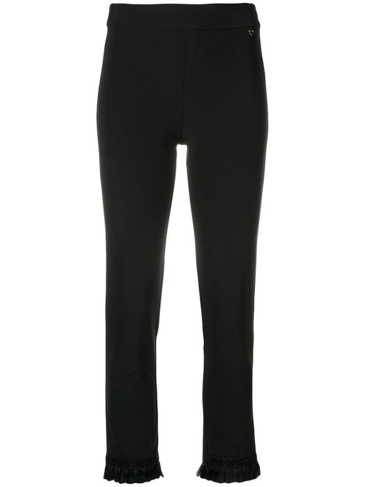 Blugirl Folies Tassel Detail Leggings - Black