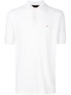 Z Zegna Shortsleeved Polo Shirt - White