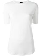 Joseph Round Neck T-shirt, Women's, Size: Medium, Lyocell/cotton