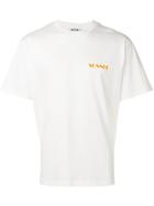 Sunnei Micro Logo Print T-shirt - White