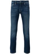 Diesel Black Gold Slim-fit Jeans, Men's, Size: 32, Blue, Cotton/spandex/elastane