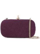 Vivienne Westwood Glitter Effect Cross Body Bag, Women's, Pink/purple, Leather/metal