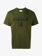 Neighborhood X Fuct Ssdd Text T-shirt, Men's, Size: Large, Green, Cotton