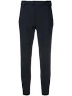 Dondup Cropped Tailored Trousers - Blue