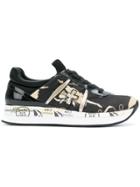 Premiata Chunky Sole Sneakers - Black