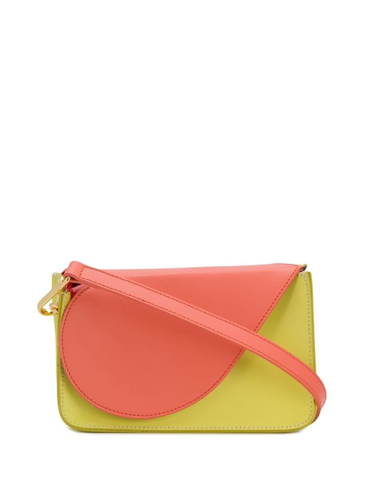Giancarlo Petriglia Foldover Top Clutch - Yellow