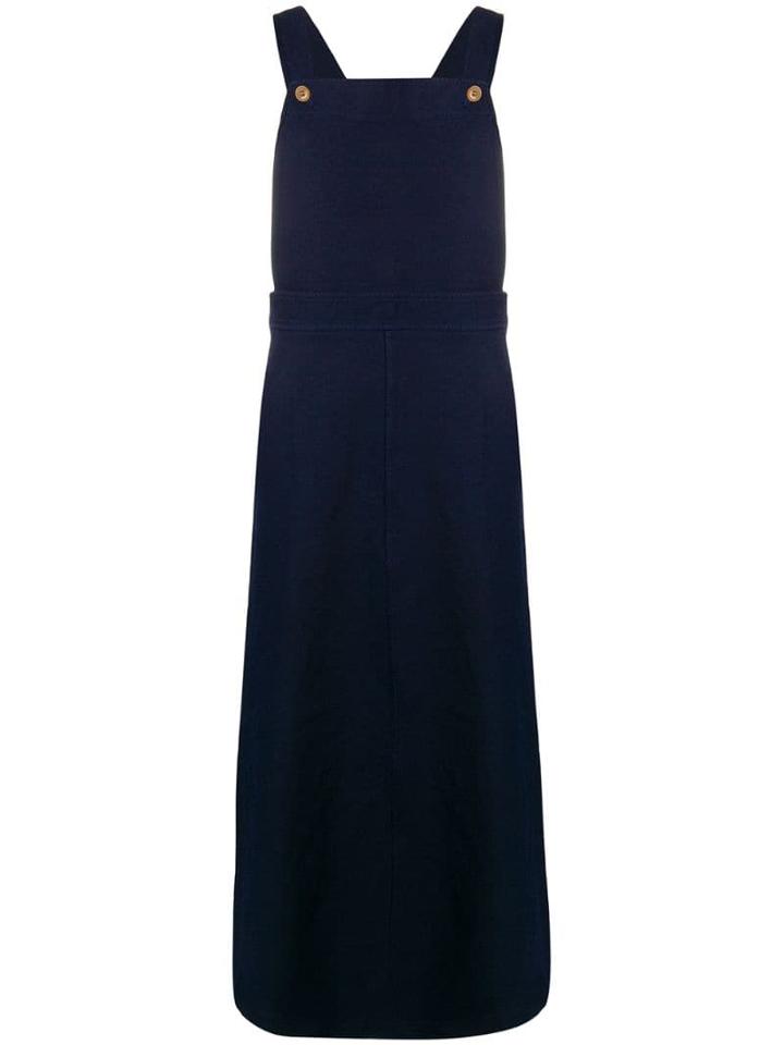 Comme Des Garçons Pre-owned Shoulder Strap Dress - Blue