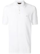 Ermenegildo Zegna Couture Piqué Polo Shirt - White