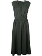 Estnation - Cinched Dress - Women - Triacetate - 38, Green, Triacetate