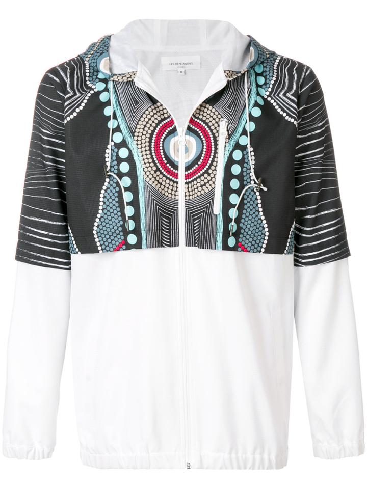 Les Benjamins Printed Hoodie - Multicolour