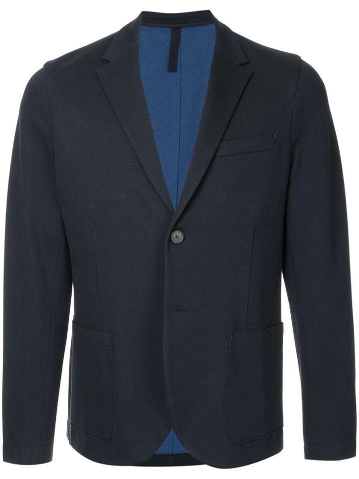 Harris Wharf London Sartorial Blazer - Blue
