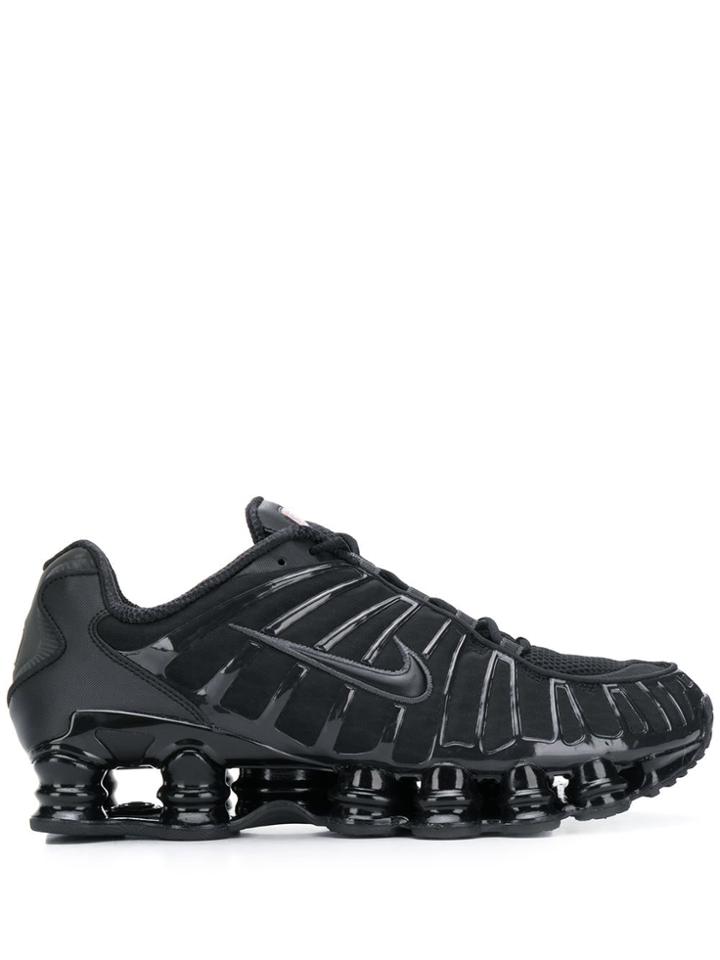 Nike Shox Low Top Sneakers - Black