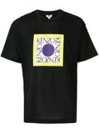 Kenzo Logo Square Print T-shirt - Black