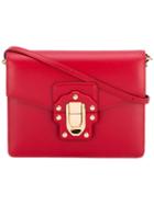 Dolce & Gabbana Lucia Cross Body Bag, Women's, Red, Calf Leather