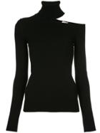 Emilio Pucci One Shoulder Rollneck Top - Blue