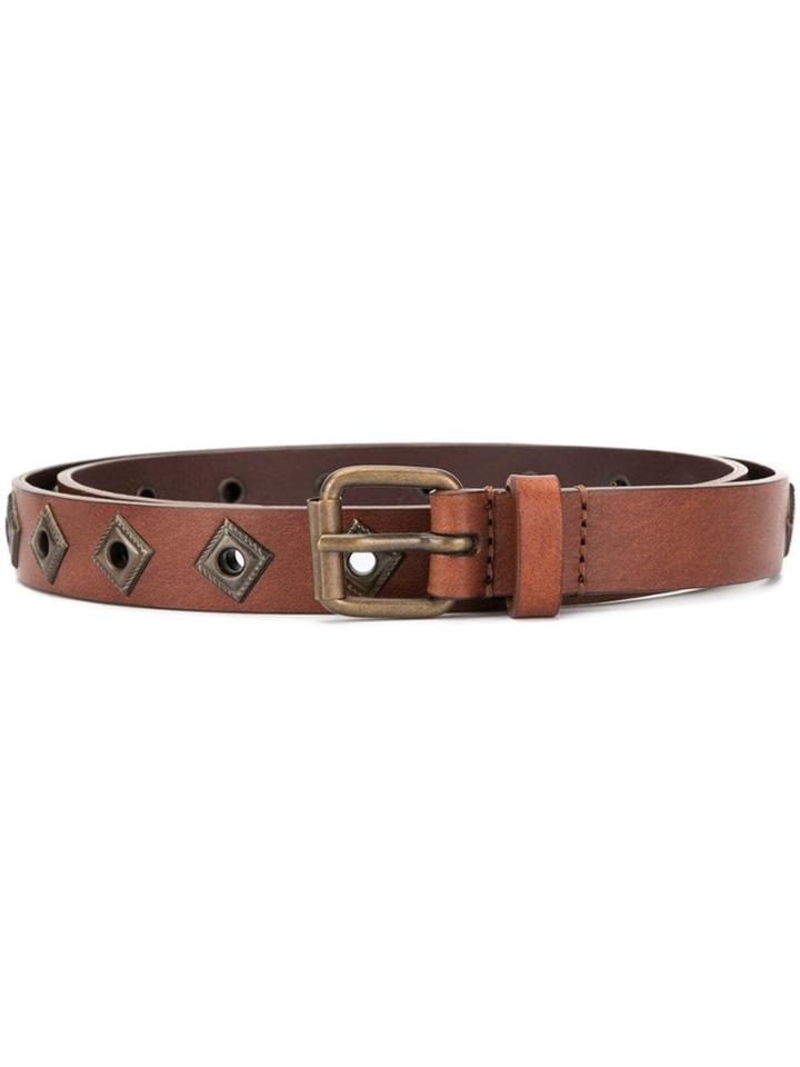 Philosophy Di Lorenzo Serafini Studded Belt - Brown