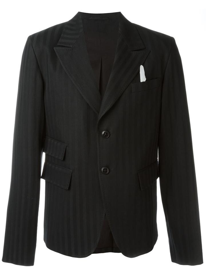 Ann Demeulemeester Icon Jacquard Stripe Blazer