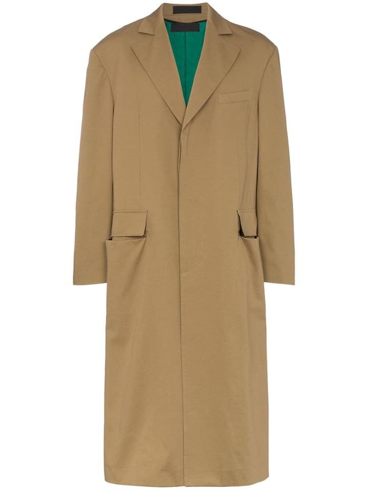 Haider Ackermann Camel Trench Coat - Brown