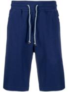 Brunello Cucinelli Jersey Shorts - Blue