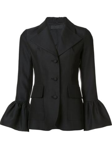 Co Ruffled Hem Jacket