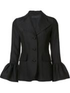 Co Ruffled Hem Jacket
