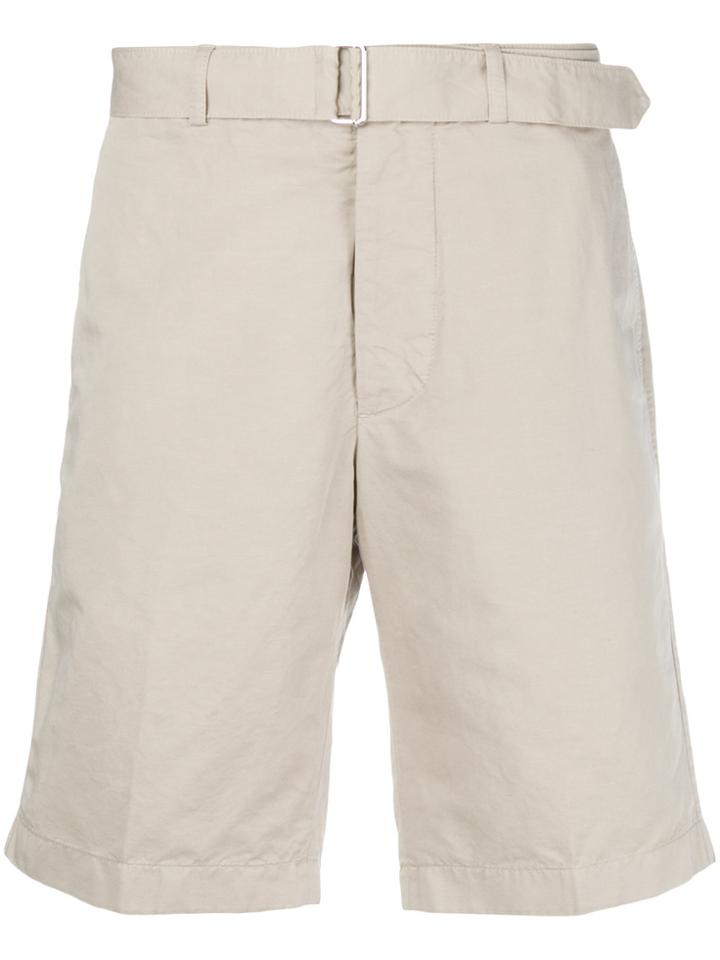 Officine Generale Chino Shorts - Nude & Neutrals