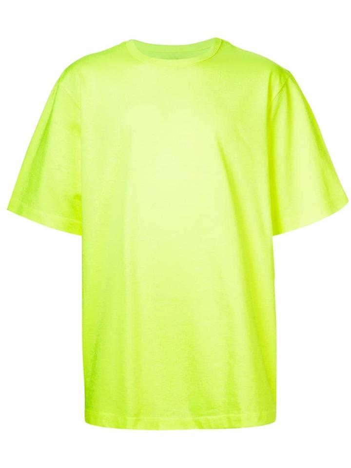 Juun.j Back Print T-shirt - Yellow