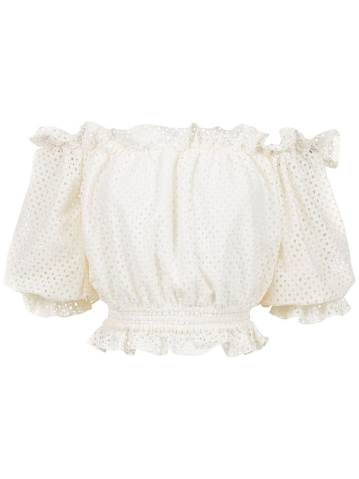 Olympiah Fellari Cropped Top - White
