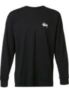 Stussy Longsleeved T-shirt, Men's, Size: Large, Black, Cotton