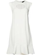 Proenza Schouler Cut-out Dress, Women's, Size: 2, White, Acetate/viscose