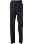 Oamc Logo Patch Tailored Trousers - Black