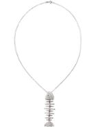 Kamushki 18kt White Gold, Diamond And Sapphire Necklace