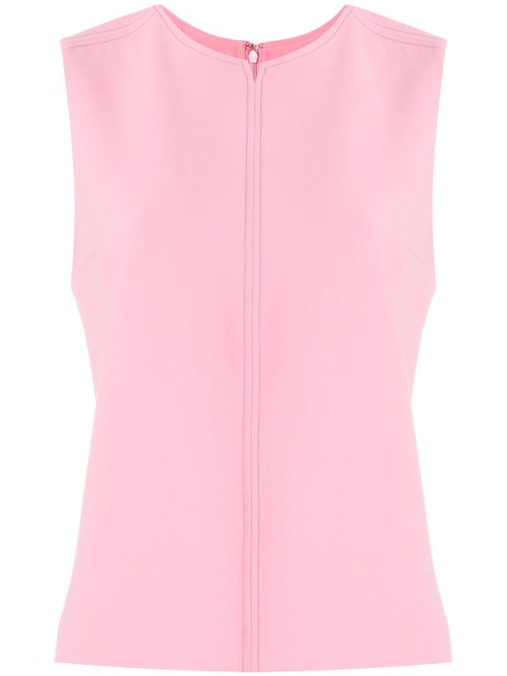 Victoria Beckham Tailored Tank Top - Pink & Purple