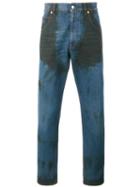 Gucci - Dye Stained Tapered Jeans - Men - Cotton - 31, Blue, Cotton