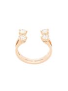 Delfina Delettrez 18kt Champagne Gold Dots Diamond Ring - Metallic