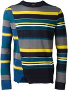 Jil Sander Striped Jumper, Men's, Size: 50, Cotton